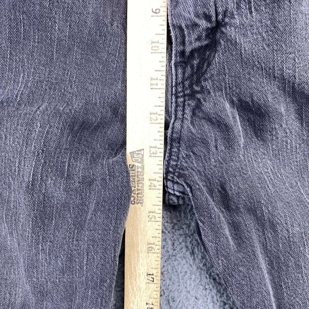 Levis 505 Regular Fit Jeans Mens W40 L30 Gray Denim‎ Pants